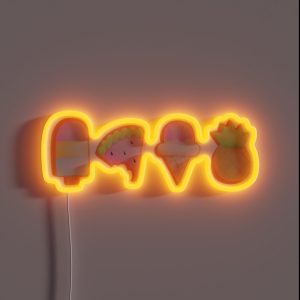 Cookie Row RGB Neon Sign