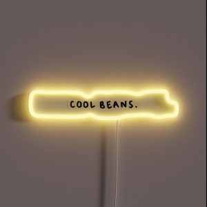 COOL BEANS HOT ROD RGB Neon Sign