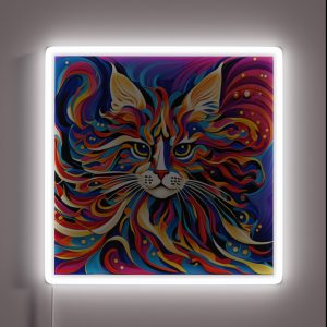 Cool Cat 4 RGB Neon Sign Cool Cat 4 RGB Neon Sign
