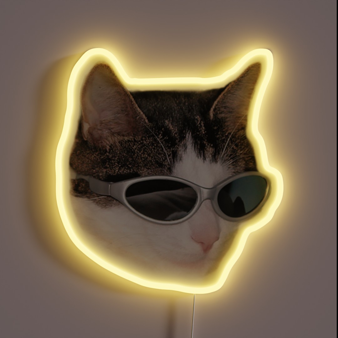 Cool Cat 8 RGB Neon Sign Cool Cat 8 RGB Neon Sign