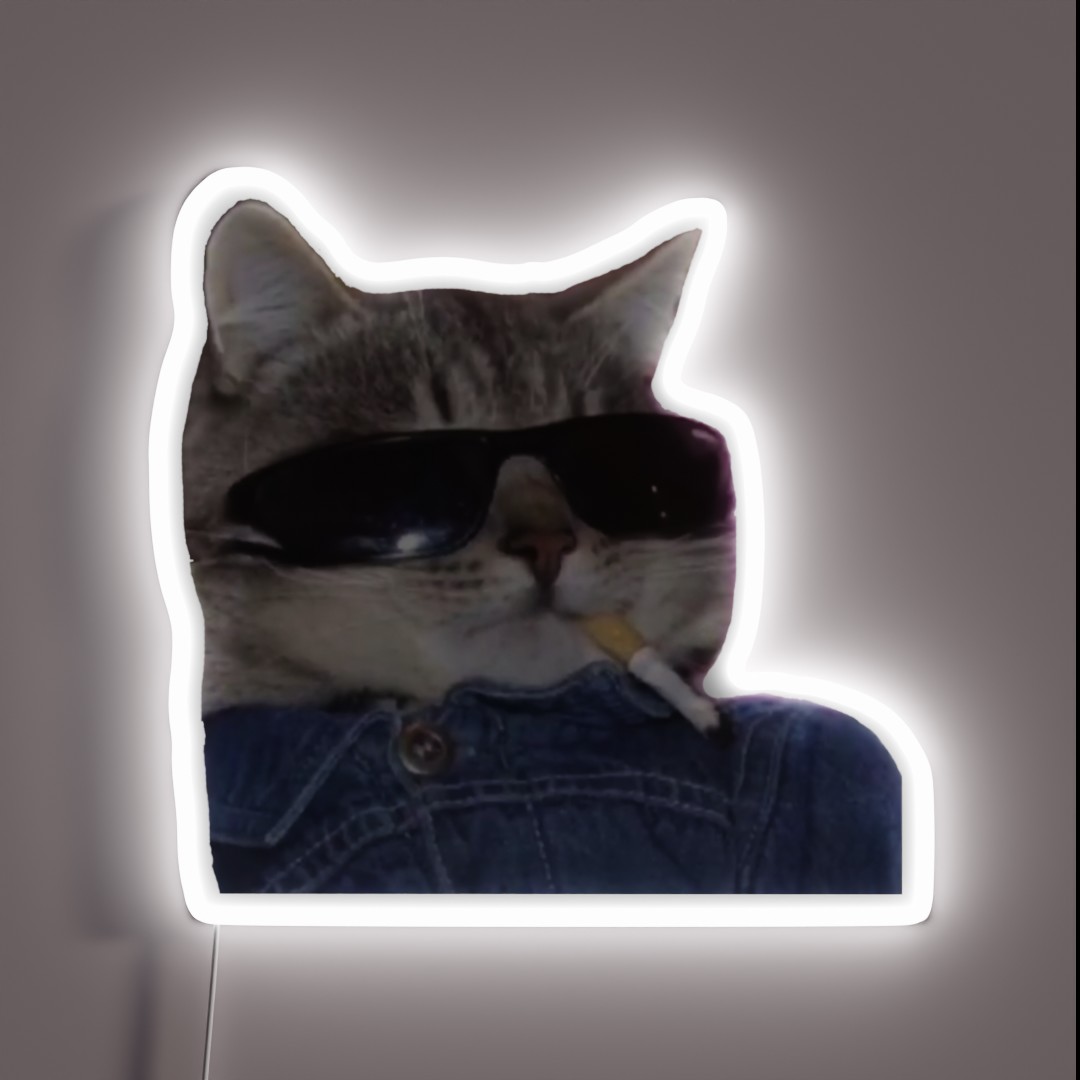Cool Cat RGB Neon Sign Cool Cat RGB Neon Sign