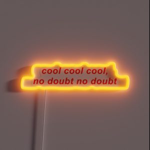 Cool Cool Cool RGB Neon Sign Cool Cool Cool RGB Neon Sign