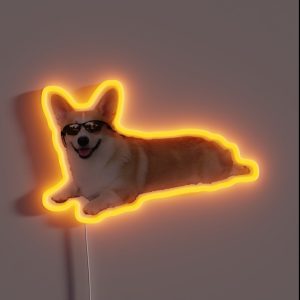 Cool Corgi RGB Neon Sign