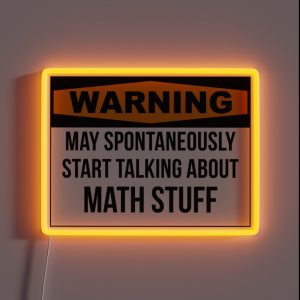 Cool Math RGB Neon Sign Cool Math RGB Neon Sign