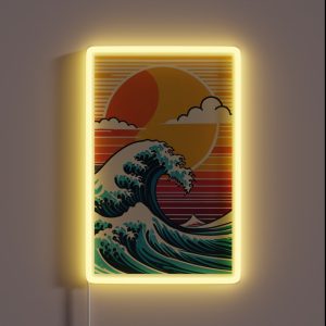 Cool Retro Wave RGB Neon Sign