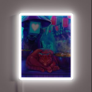 Cool Stray RGB Neon Sign