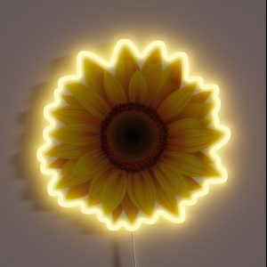 Cool Sunflower RGB Neon Sign