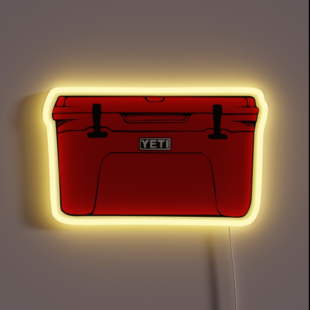 Cooler Rescue Red RGB Neon Sign Cooler Rescue Red RGB Neon Sign