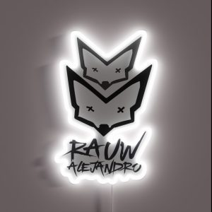 Copy Of Fan Art Rauw Alejandro Rawn Alejandro Rauw Alejandro Website Rauw Alejandro Bad Bunny Rauw Alejandro Albums RGB Neon Sign