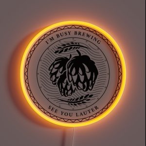 Copy Of Homebrewing Funny Slogan RGB Neon Sign