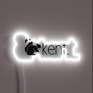 Copy Of Kent Black Squirrel RGB Neon Sign