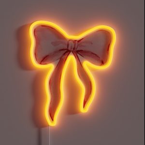 Coquette Bow RGB Neon Sign