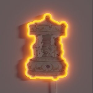 Coquette Carousel RGB Neon Sign