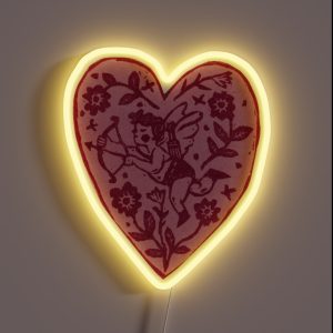 Coquette Cupid RGB Neon Sign