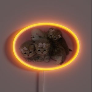 Coquette Kitty RGB Neon Sign Coquette Kitty RGB Neon Sign