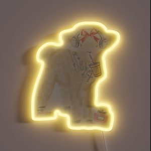 Coquette Lamb RGB Neon Sign