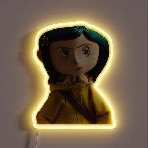 Coraline Jones RGB Neon Sign