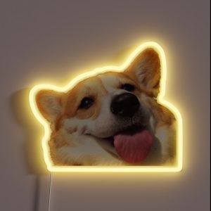 Corgi RGB Neon Sign