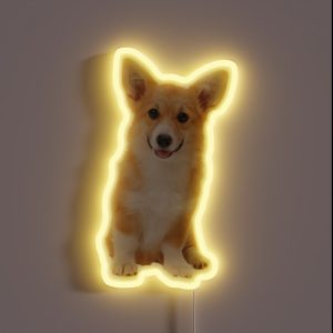 Corgi RGB Neon Sign