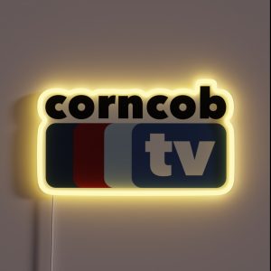 Corncob TV Logo RGB Neon Sign