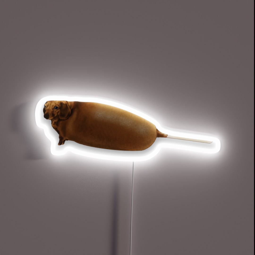 Corndog RGB Neon Sign Corndog RGB Neon Sign