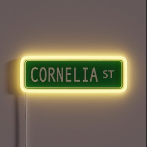 Cornelia Street Lover RGB Neon Sign Cornelia Street Lover RGB Neon Sign
