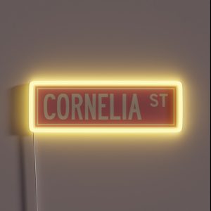Cornelia Street Taylor Swift RGB Neon Sign