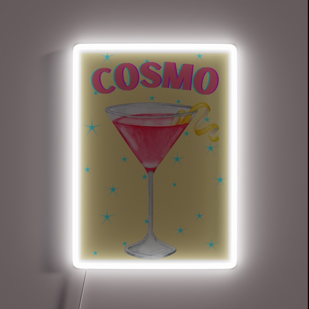 Cosmopolitan Cosmo RGB Neon Sign Cosmopolitan Cosmo RGB Neon Sign