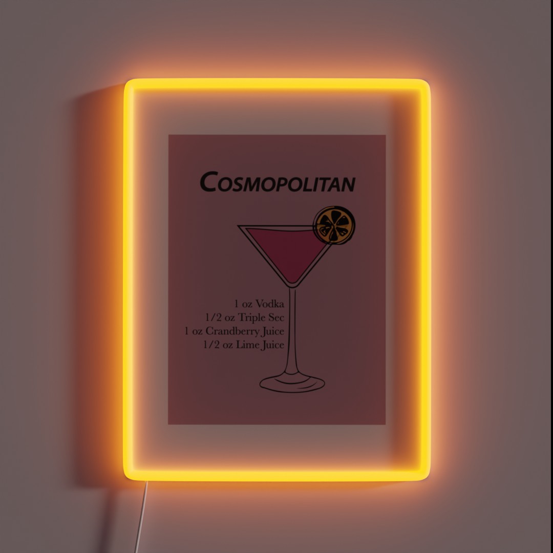 Cosmopolitan RGB Neon Sign Cosmopolitan RGB Neon Sign