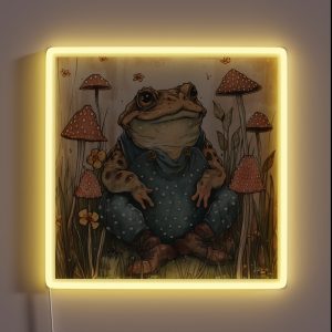 Cottagecore Toad RGB Neon Sign Cottagecore Toad RGB Neon Sign