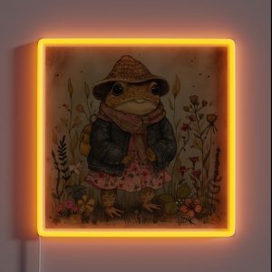 Cottagecore Toad RGB Neon Sign Cottagecore Toad RGB Neon Sign