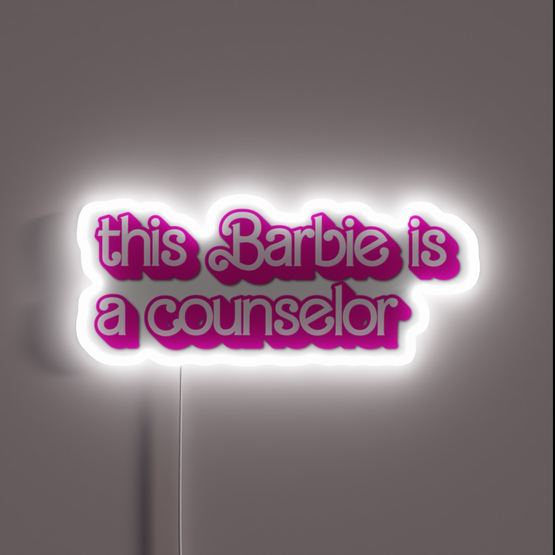 Counselor RGB Neon Sign Counselor RGB Neon Sign