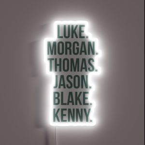 Country Singers RGB Neon Sign