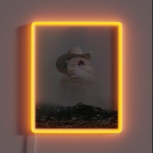 Cowboy Cat RGB Neon Sign Cowboy Cat RGB Neon Sign
