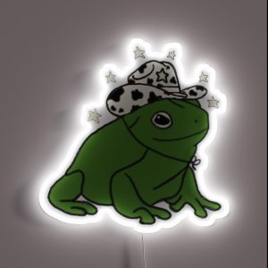 Cowboy Frog RGB Neon Sign Cowboy Frog RGB Neon Sign