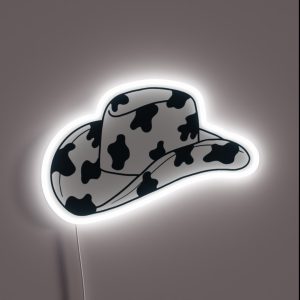 Cowgirl Hat RGB Neon Sign Cowgirl Hat RGB Neon Sign