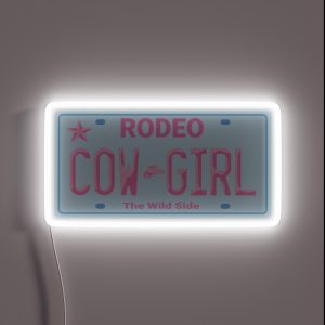 Cowgirl Rodeo RGB Neon Sign Cowgirl Rodeo RGB Neon Sign