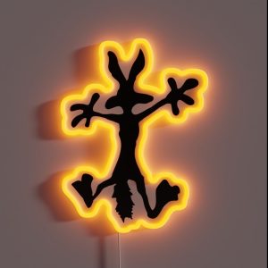 Coyote S Crash Hole RGB Neon Sign