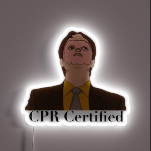 CPR Certified RGB Neon Sign CPR Certified RGB Neon Sign