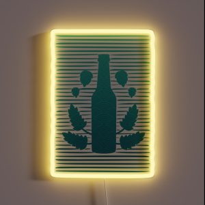 Craft Beer Hobby Brewer Brewer Brewmaster Hops RGB Neon Sign