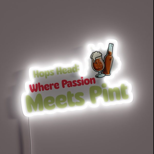 Craft Beer RGB Neon Sign