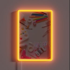 Crafting Tools RGB Neon Sign