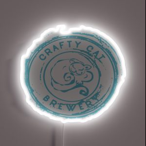 Crafty Cat Brewery RGB Neon Sign