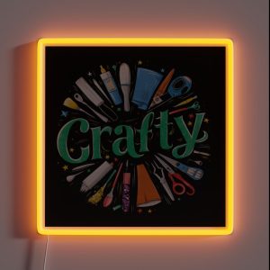 Crafty RGB Neon Sign