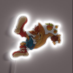 Crash N Wumpas RGB Neon Sign