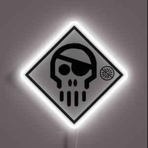 Crash Overridehackers Design RGB Neon Sign