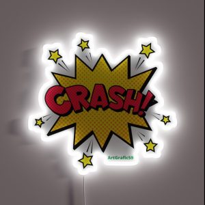 Crash RGB Neon Sign Crash RGB Neon Sign
