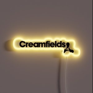 Creamfields Festival Logo RGB Neon Sign