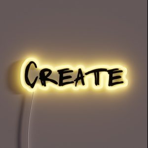 Create RGB Neon Sign Create RGB Neon Sign