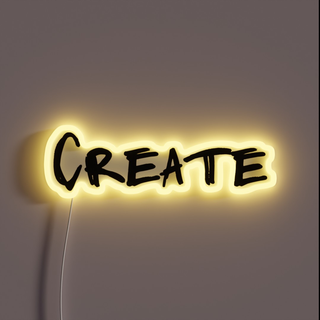 Create RGB Neon Sign Create RGB Neon Sign